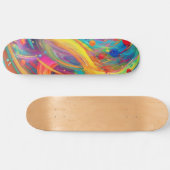 Abstracte Kosmos Universum Persoonlijk Skateboard (Horizontaal)