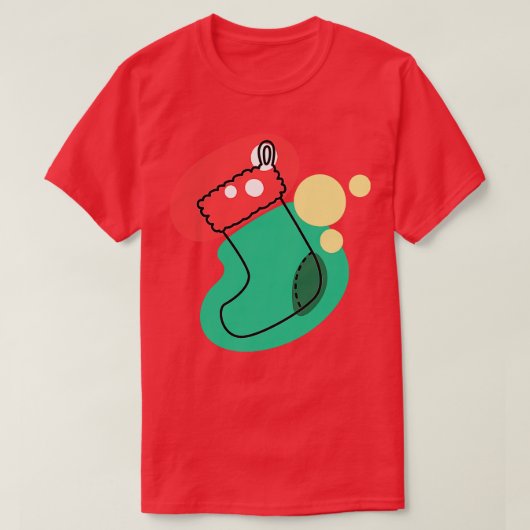 Abstracte kous t-shirt (Design voorkant)