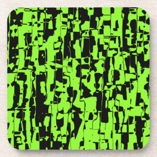 Abstracte kraag bier onderzetter