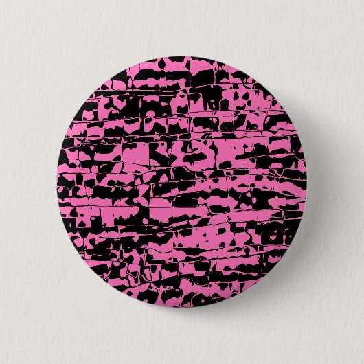 Abstracte kraag ronde button 5,7 cm (Voorkant)