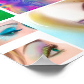 Abstracte kraakbeen poster (Hoek)