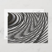 Abstracte kringen - hedendaagse moderne kunst briefkaart (Voorkant / Achterkant)