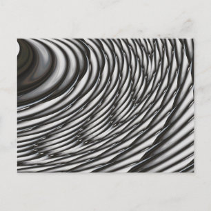 Abstracte kringen - hedendaagse moderne kunst briefkaart