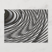 Abstracte kringen - hedendaagse moderne kunst briefkaart (Voorkant)