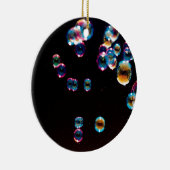 Abstracte kristal reflecteert regen keramisch ornament (Rechts)