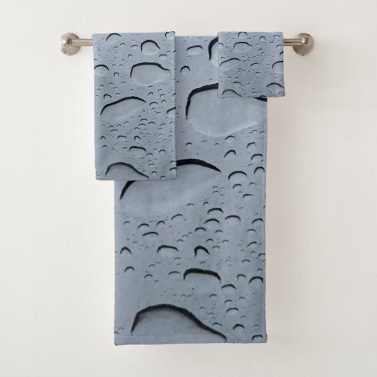 Abstracte kristalheldere patronen voor waterdruppe bad handdoek (Insitu)