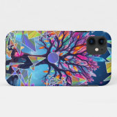 Abstracte Kristallen Boom Case-Mate iPhone Case (Achterkant (horizontaal))