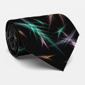 Abstracte kristallen van licht stropdas (Opgerold)