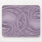 Abstracte krommen over Paars kunstwerk Muismat (Voorkant)