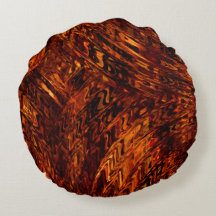 Abstracte kromtebanden in roodgouden tinten