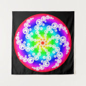 Abstracte krop wandkleed (Voorkant (horizontaal))