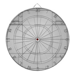 Abstracte kubussen dartbord