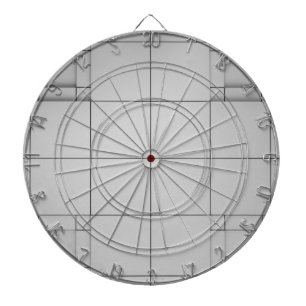 Abstracte kubussen dartbord