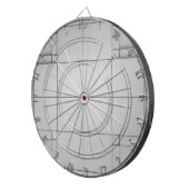 Abstracte kubussen dartbord (Voorkant Rechts)