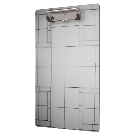 Abstracte kubussen klembord (Links)