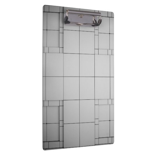 Abstracte kubussen klembord (Rechts)