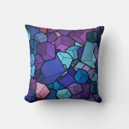 Abstracte kubussen kussen