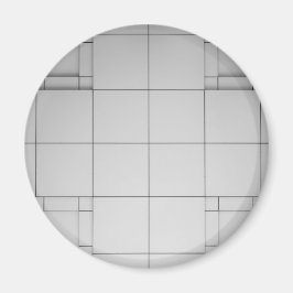 Abstracte kubussen magneet