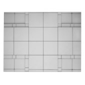 Abstracte kubussen notitieblok (Voorkant)