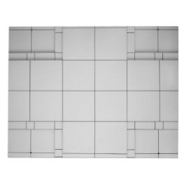 Abstracte kubussen notitieblok