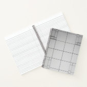 Abstracte kubussen notitieboek (Binnen)