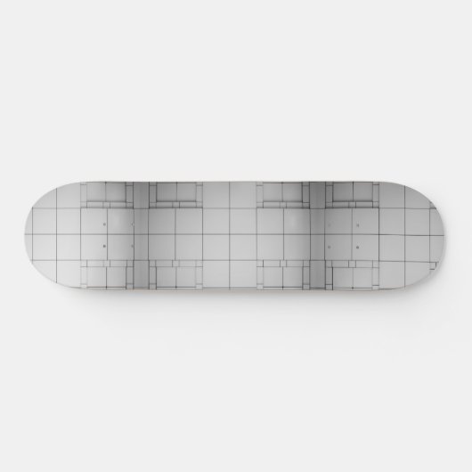 Abstracte kubussen persoonlijk skateboard (Horizontaal)