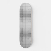Abstracte kubussen persoonlijk skateboard (Voorkant)