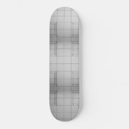 Abstracte kubussen persoonlijk skateboard