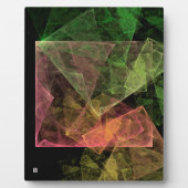 Abstracte kubusvormige ruimte fotoplaat (Voorkant)