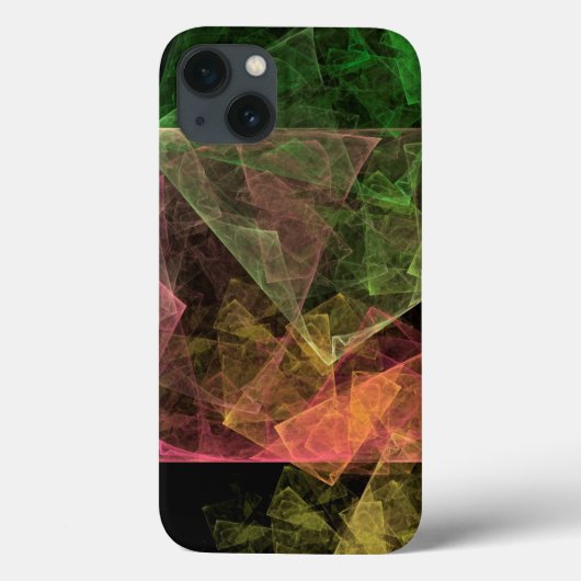 Abstracte Kubusvormige Ruimte Kunst Case-Mate iPhone Case (Achterkant)