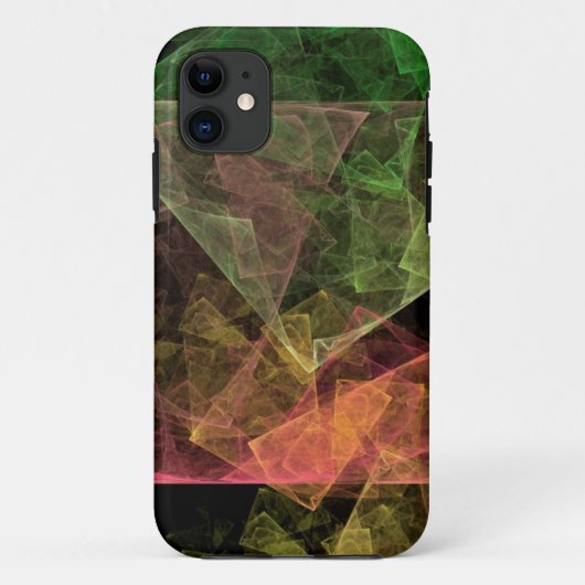 Abstracte Kubusvormige Ruimte Kunst Case-Mate iPhone Case (Achterkant)