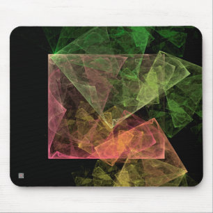 Abstracte Kubusvormige Ruimte Kunst Muismat