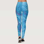 Abstracte Kunst 124 Broek Leggings (Achterkant)