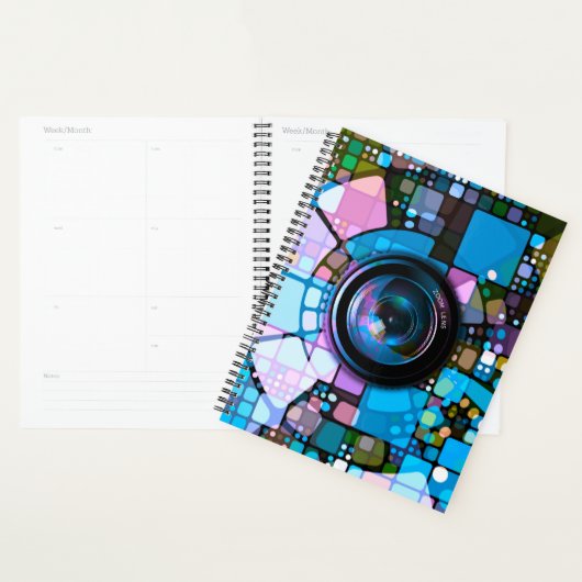 Abstracte Kunst 151 Spiraal Week-/Maandplanner Planner (Display)