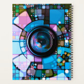 Abstracte Kunst 151 Spiraal Week-/Maandplanner Planner (Achterkant)
