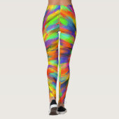 Abstracte Kunst 168 Broek Leggings (Achterkant)