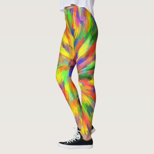 Abstracte Kunst 168 Broek Leggings (Links)