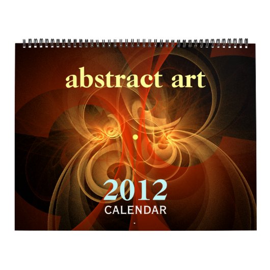 Abstracte kunst 2012 Fine Art Kalender (enorm) (Hoes)
