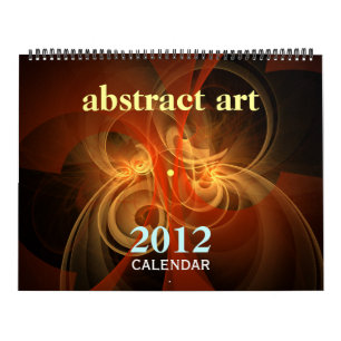 Abstracte kunst 2012 Fine Art Kalender (enorm)
