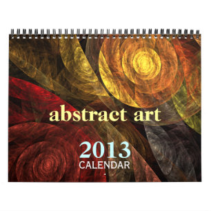 Abstracte kunst 2013 Fine Art Kalender (Medium)