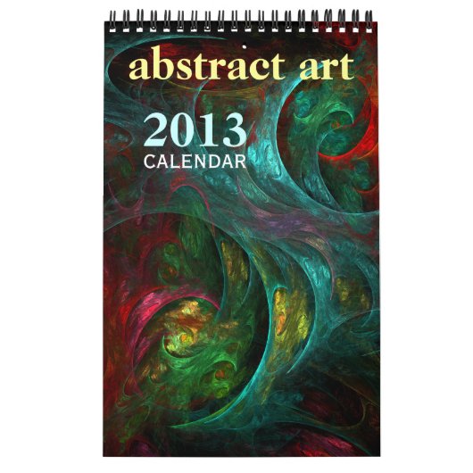 Abstracte Kunst 2013 Fine Art Kalender (Mini) (Hoes)