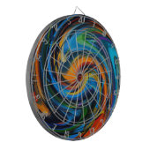 Abstracte Kunst #31 Dartbord (Voorkant Links)