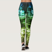 Abstracte Kunst 32 Leggings (Achterkant)
