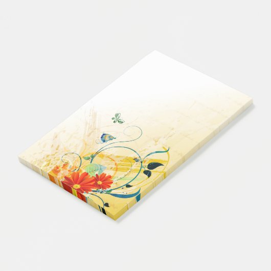 Abstracte Kunst 40 Post-it® Notes (Schuin)