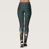Abstracte Kunst 52 Broek Leggings (Achterkant)