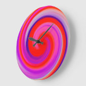 Abstracte kunst 6 grote klok (Hoek)