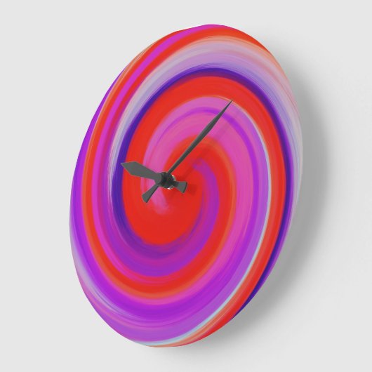 Abstracte kunst 6 grote klok (Hoek)