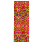 Abstracte Kunst 8 Wijn Cadeautas (Voorkant)