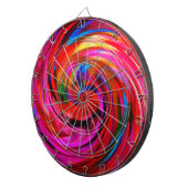 Abstracte kunst #9 dartbord (Voorkant Rechts)