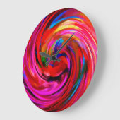 Abstracte kunst #9 grote klok (Hoek)